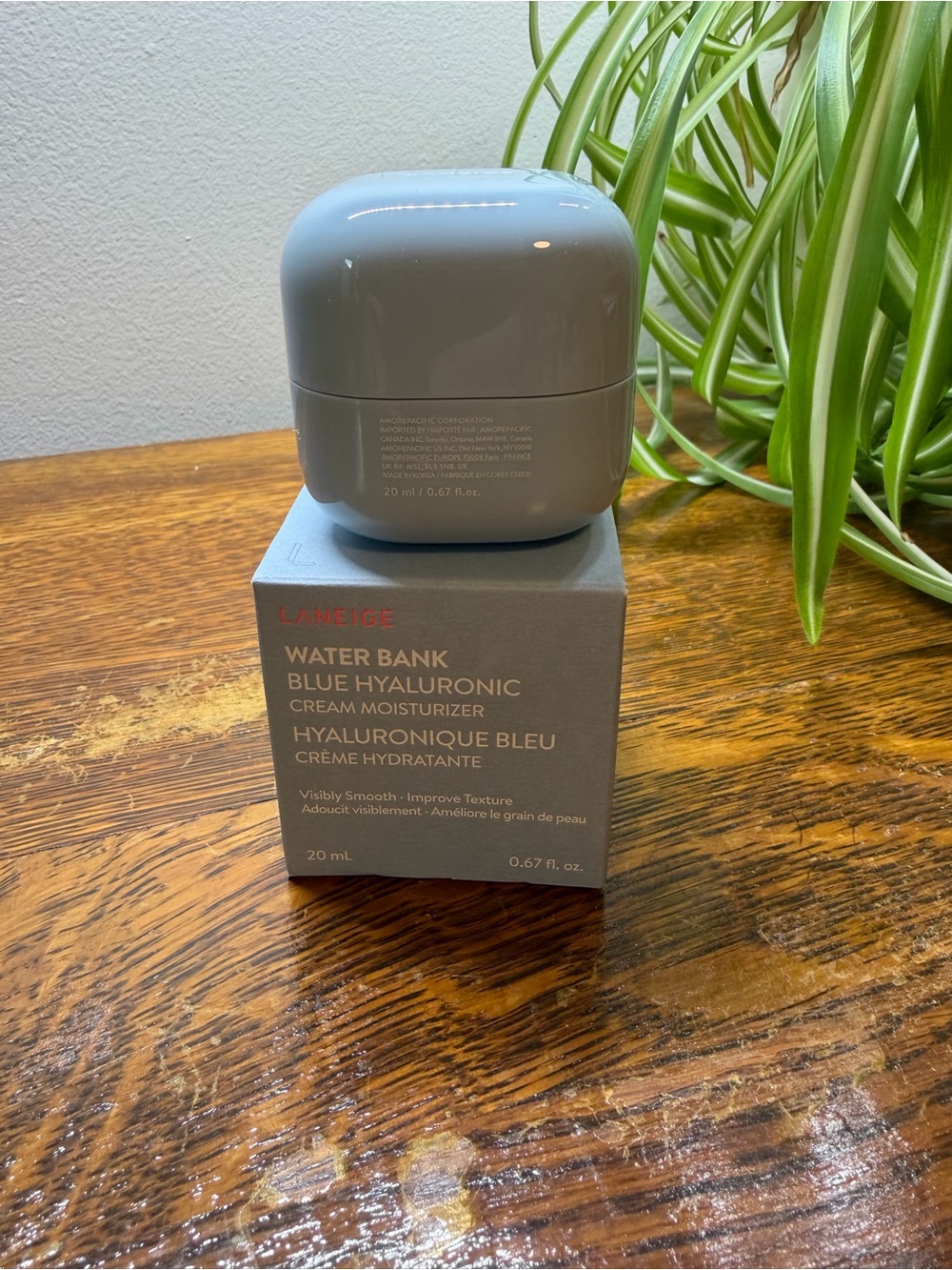 LANEIGE Water Bank Blue Hyaluronic Cream Moisturizer - Gray/Blue Packaging